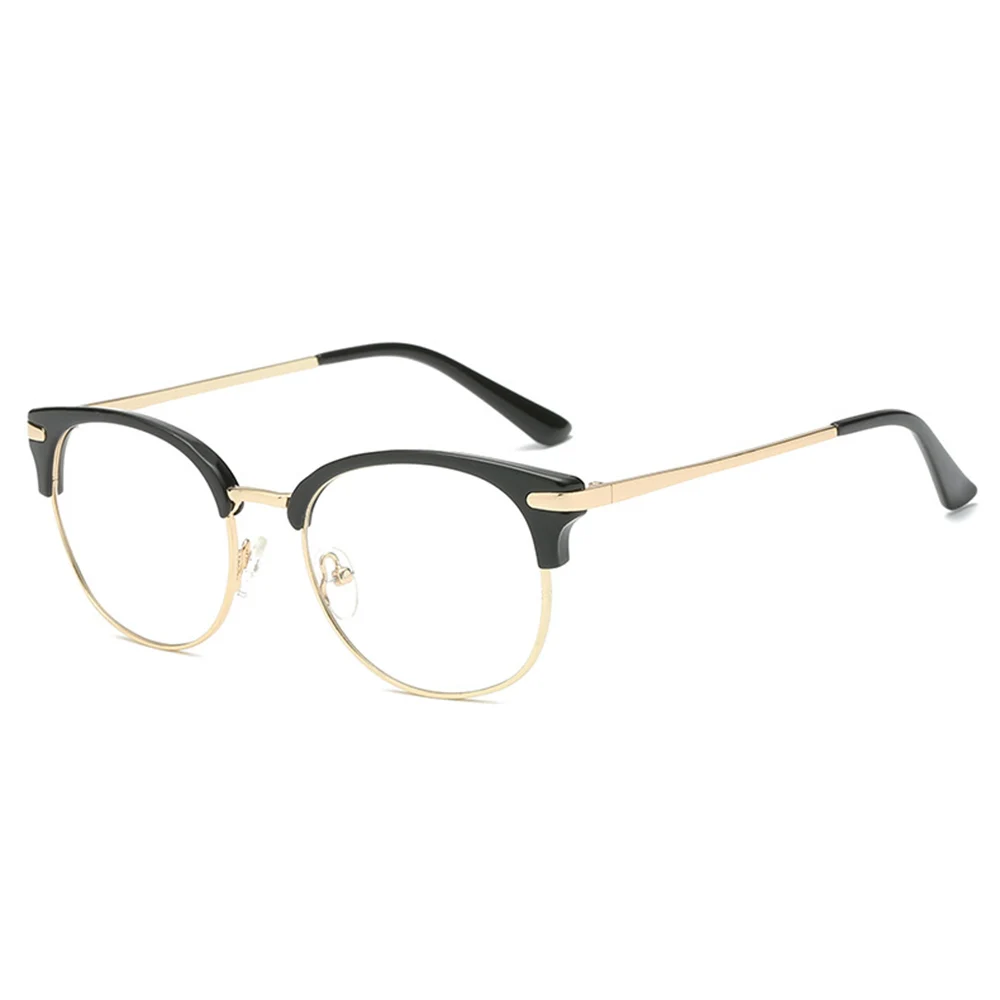 

Hand Made Frame Round Lightweight Alloy Temples Spectacles Multi-coated Lenses Fashion Reading Glasses +0.75 To +4