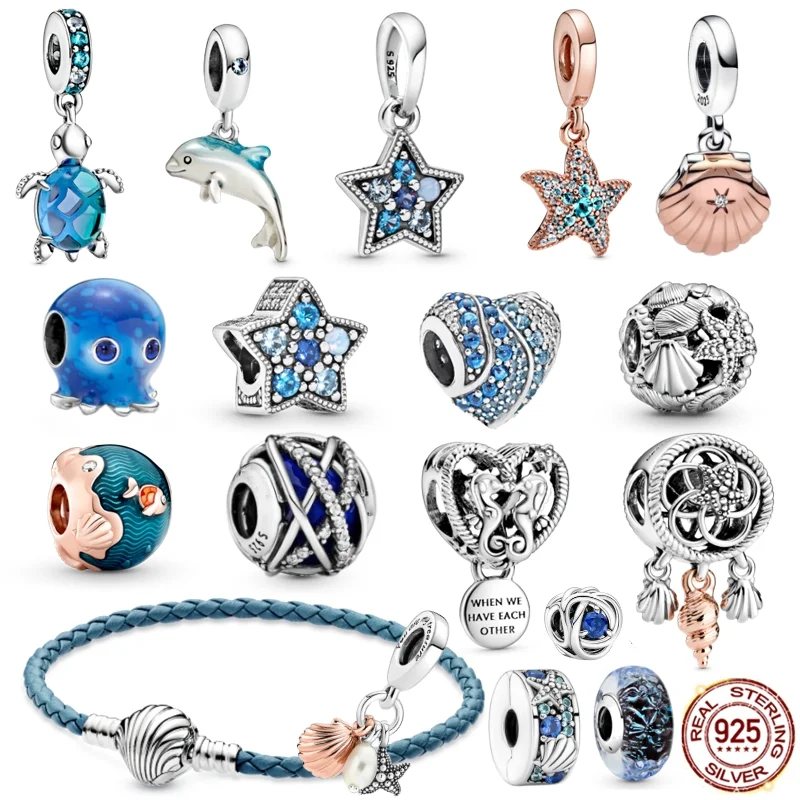 

Женский браслет Pandora S925 из серебра 925 пробы с бусинами