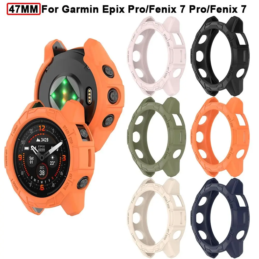 Premium 47MM Smartwatch Protective Case with Soft Screen Protector