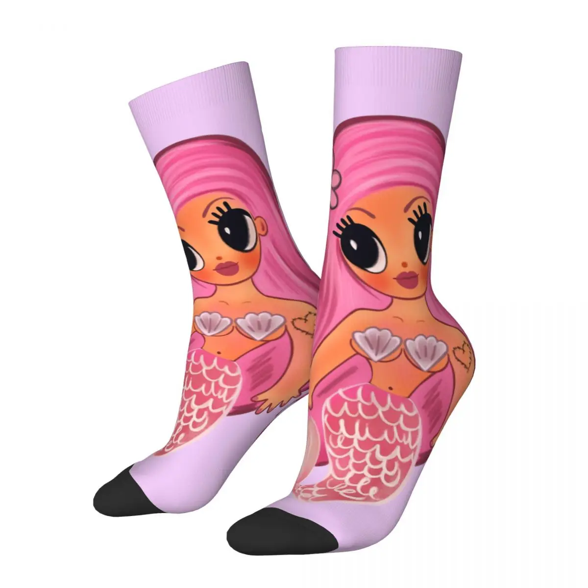 Crazy Compression Popular Singer Album Sock For Men Vintage Manana Sera Bonito Karol G Quality Pattern Printed Boys Sock Casual