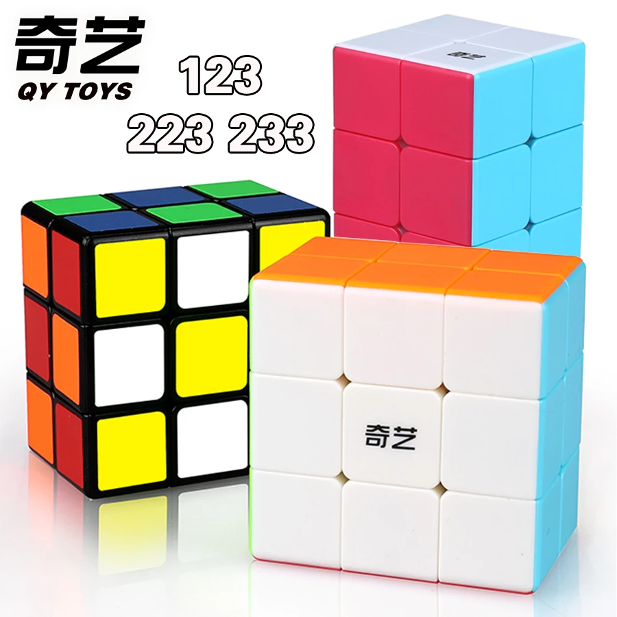 QiYi 233 QY 장난감 매직 큐브 233, 전문 교육용 로직 스피드 퍼즐, 스마트 게임, 3x3x2 로직 매직 큐브 피젯 장난감, 2x3x3