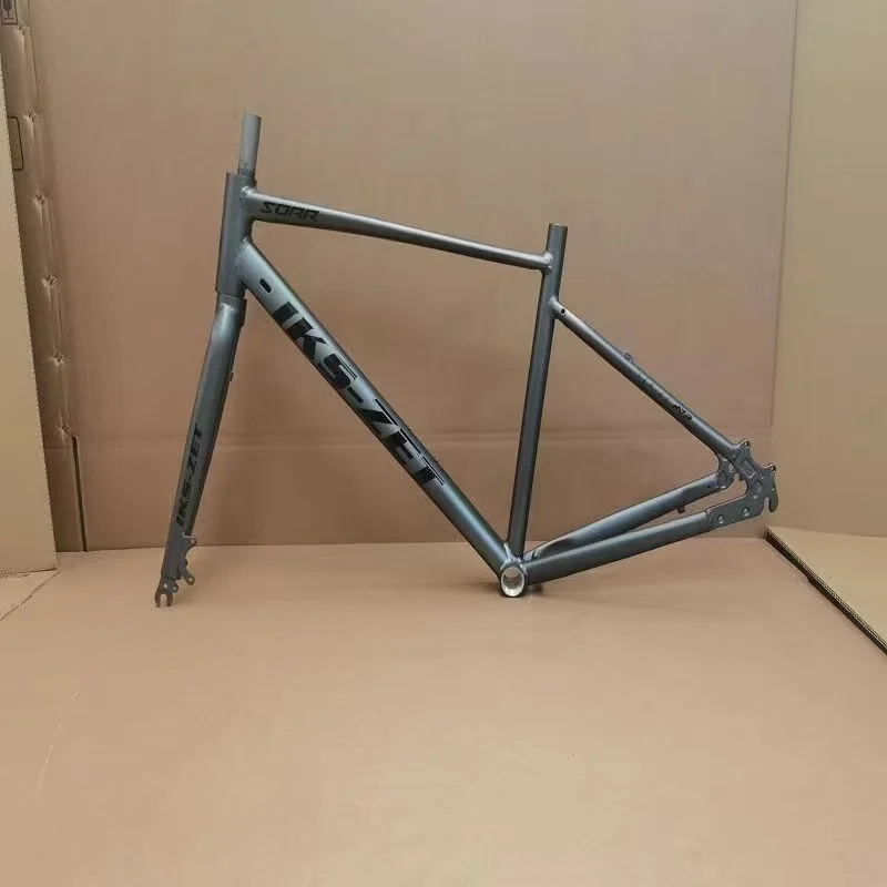 700C Aluminum Alloy Road Bike Frame 450MM High Modified Melon Bike Frame Disc Brake With Bicycle Accessories Included