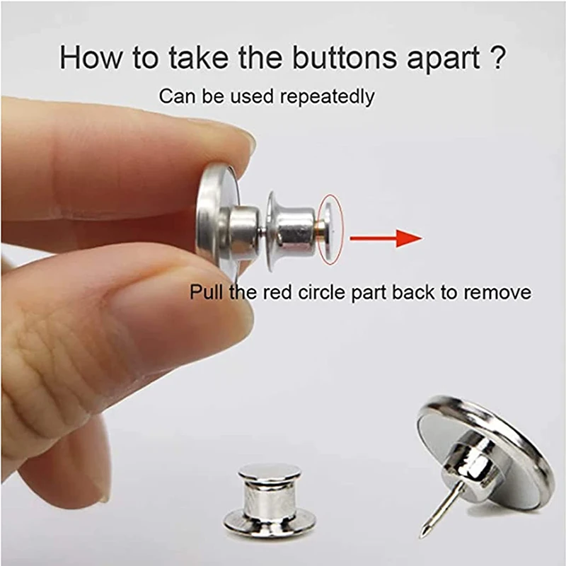 4 pairs Magnetic Curtain Clip Magnetic Button Free Punching Magnet Buckle Metal Curtains Buckle Curtain