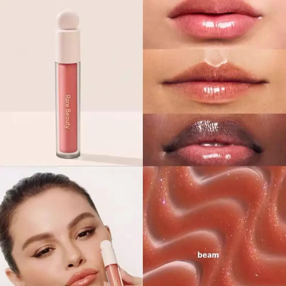 Rare Beauty Selena Pearlescent Mirror Lip Glaze Moisturizes Lips Reduces Dry Lines Lasting Locks Color Creates Plump Lip Makeup 6 Rare Beauty Selena Pearlescent Mirror Lip Glaze Moisturizes Lips Reduces Dry Lines Lasting Locks Color Creates Plump Lip Makeup 6