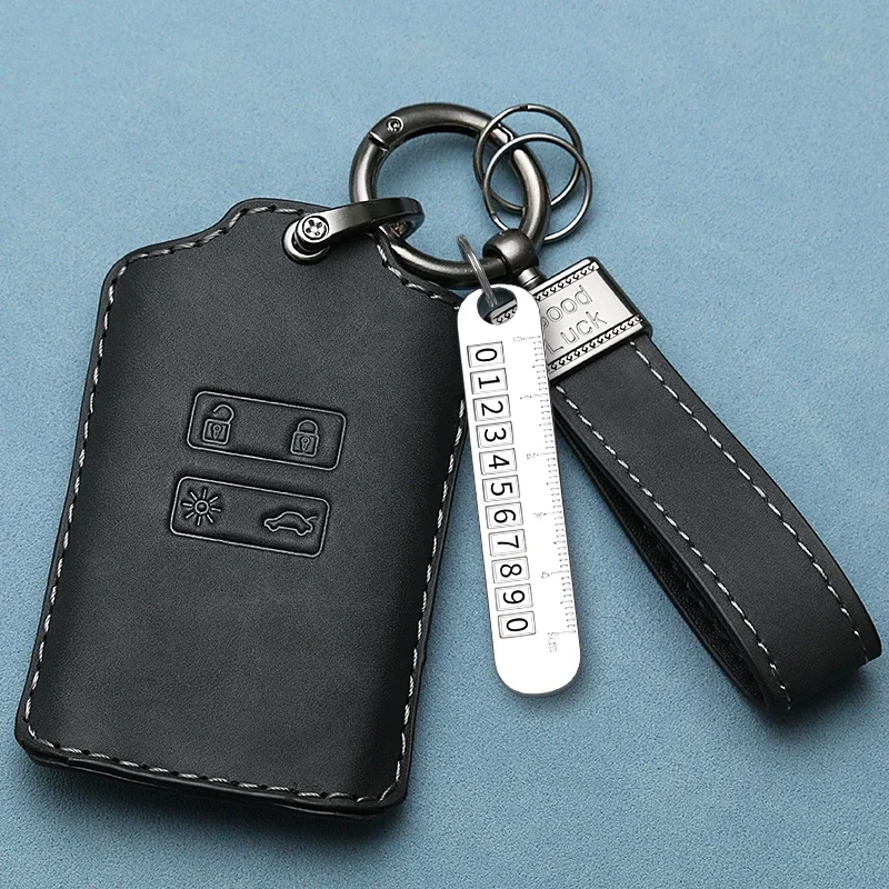 Key Case Cover for Renault Koleos Talisman etc. Car Key Shell
