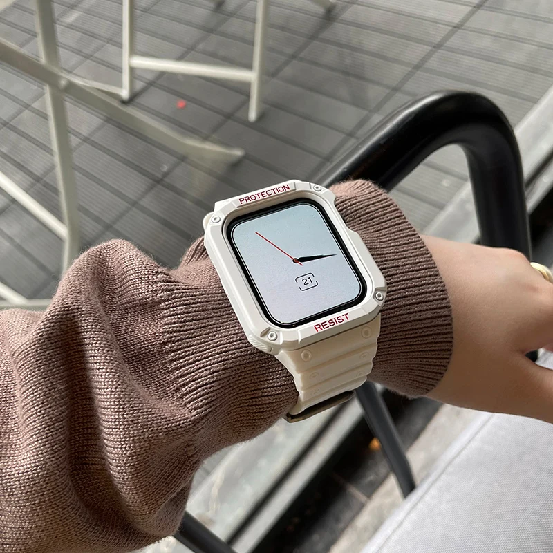case+strap for Apple watch band 41mm 