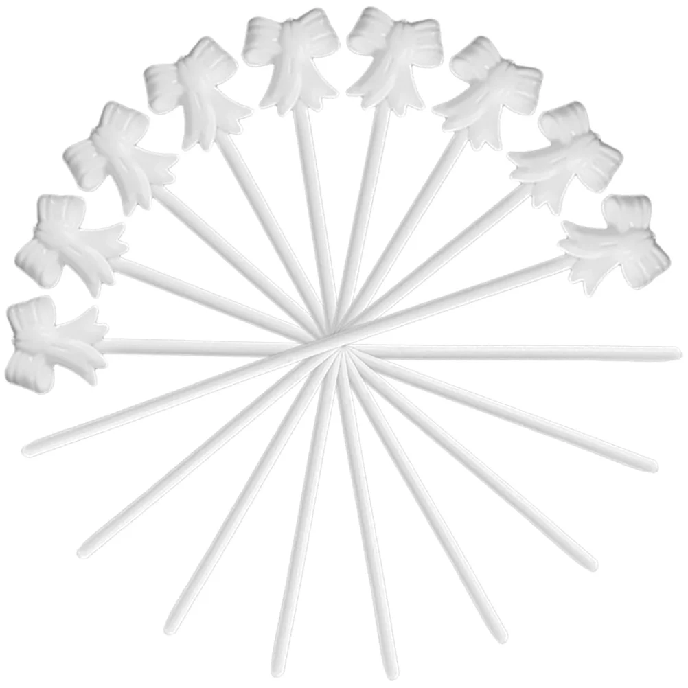

50 Pcs Buttress Balloon Stick Ballon Stand Clear Holder Plastic Sticks Centerpieces