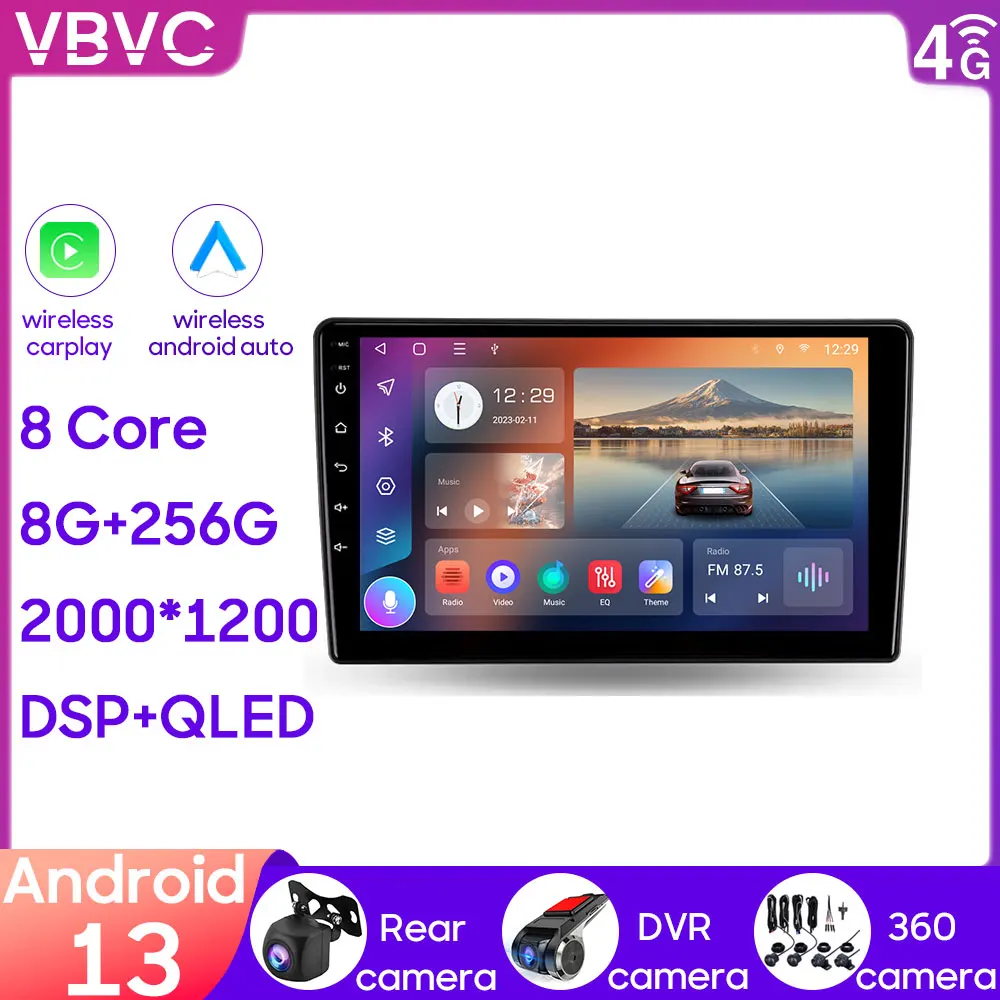 

For Opel Vectra 3 C 2002 - 2008 Car Android Head Unit Radio Multimedia Navigation GPS Carplay Stereo Video Player 4G