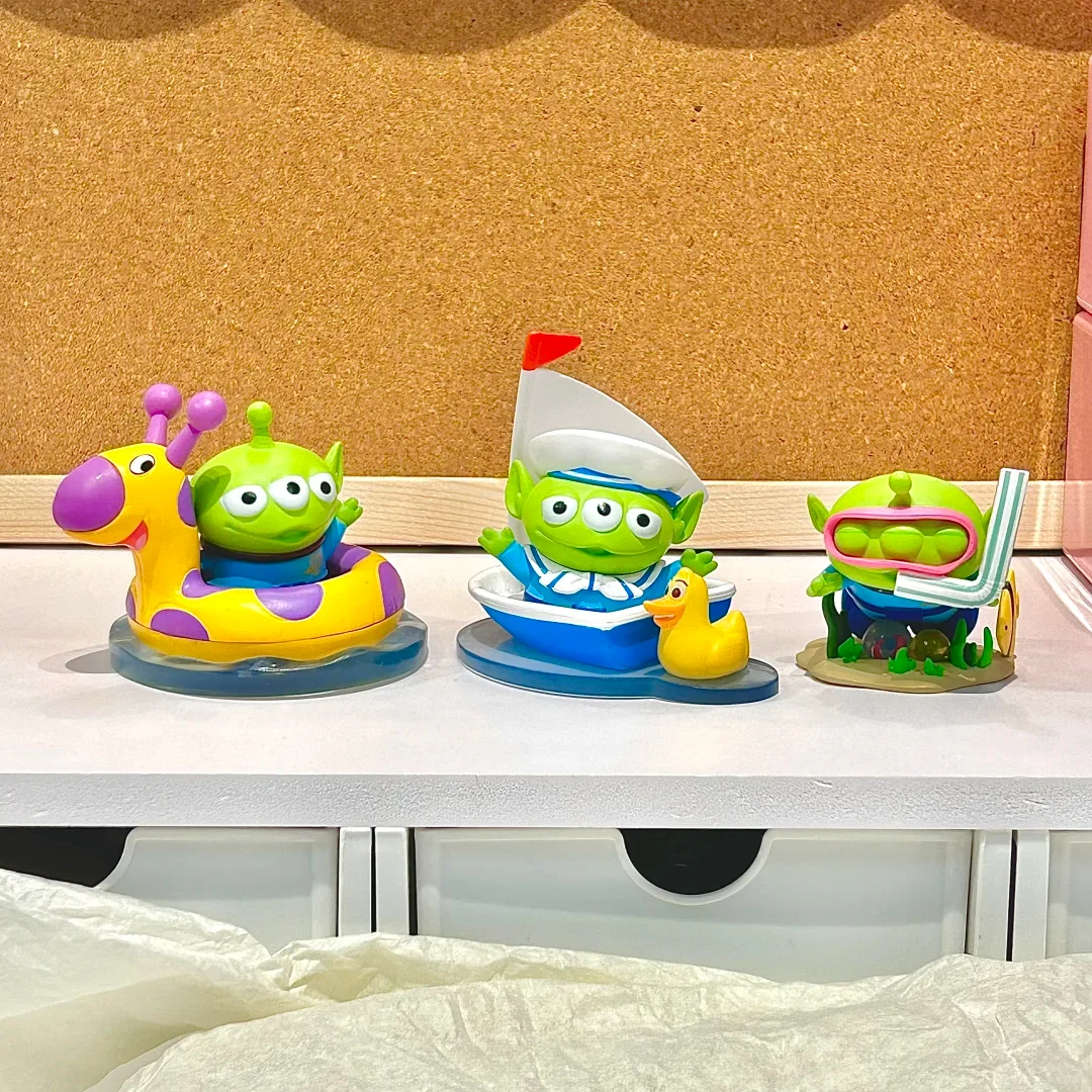 Spot Movies Toys Mobilization Navy Diving Swimming Circle Three Eyed Figurines Cute Desktop Models Ornaments Children'S Gifts - 2