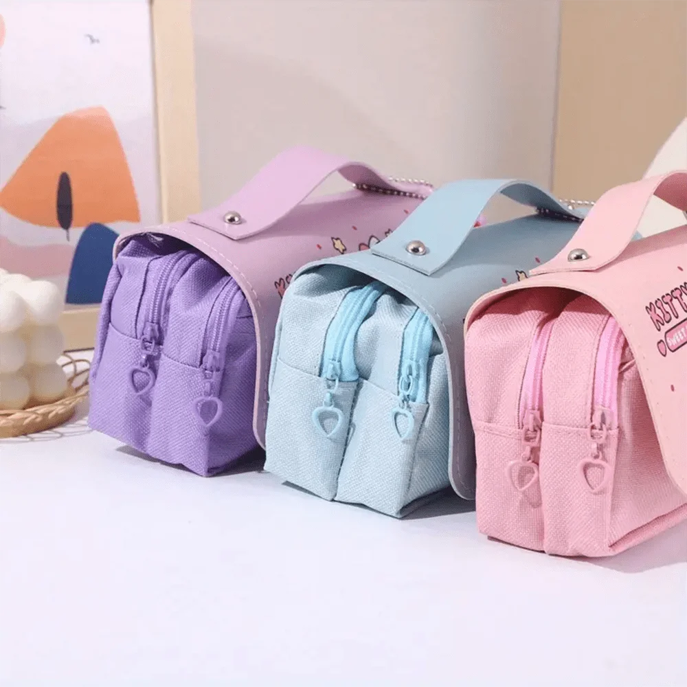 Sanrio trousse à crayons HelloKitty Double étui étanche pour stylos – Image 4