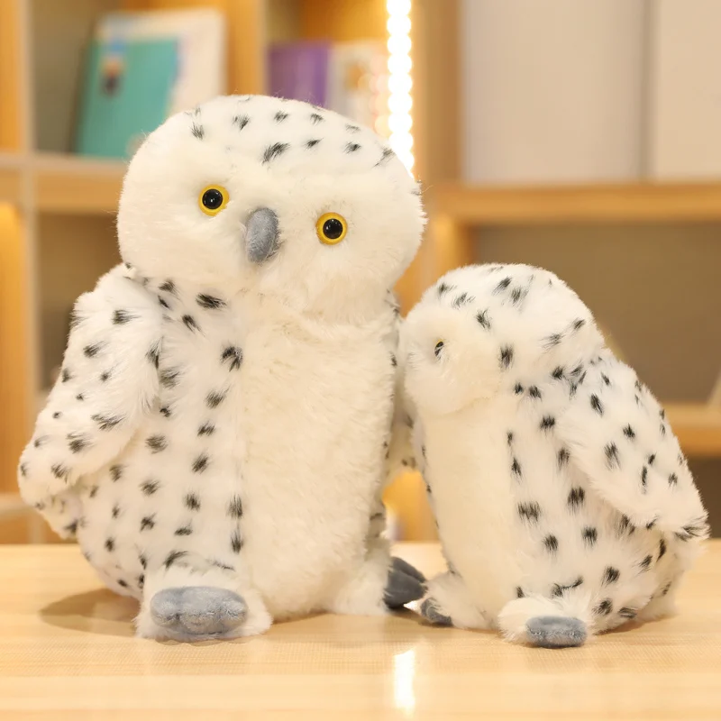 

20/30/50cm Simulation Owl Plush Toys Lovely Bird Dolls Stuffed Soft Nighthawk Pillow Kawaii Home Decor Gift for Children