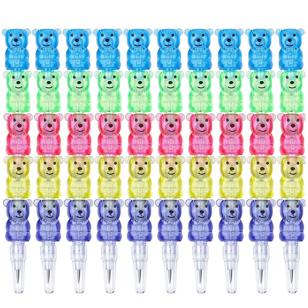 

Stackable Kids Christmas Stacking Point Push Non Multi Bulk Sharpening Lovely Children Stationary Stationery Plastic Drawing