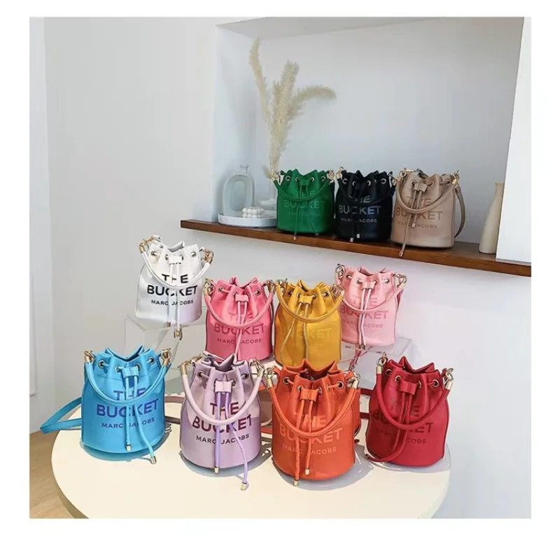 Women's Fashion Letter Bucket Handbag