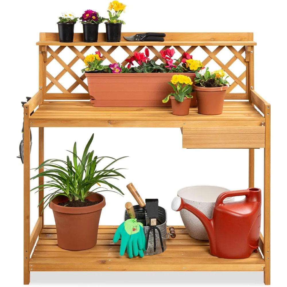 Outdoor Potting Bench 1