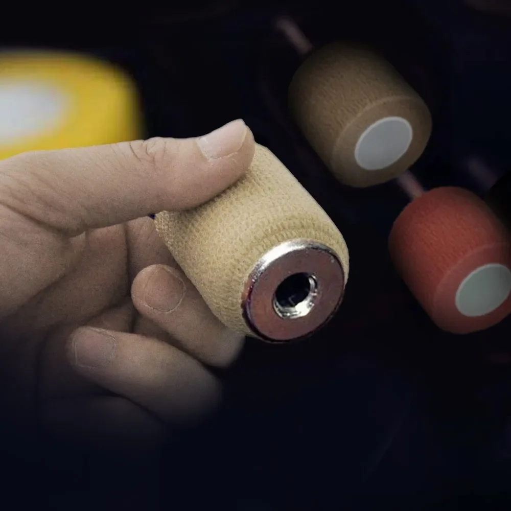 6/12 stücke Gaze Verband Selbst-Kleber Atmungsaktive Elastische Bandagen Für Sport Befestigung Finger Handgelenk Bein Sport Schutz – Detail 4