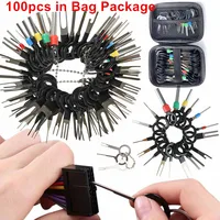 100pcs Puller Tool Motorist Kit Wires Pin Extractor Automotive Stylus Tooling Set Car Terminals Removal Auto Disassembly Tooling 1