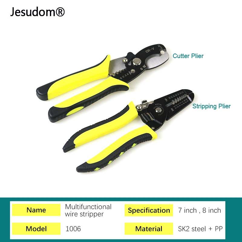Alicate para pelar o cortar cables, utilizado la instalación y distribución de cables en el sistema de energía Solar|Piezas y accesorios de energía solar| - AliExpress