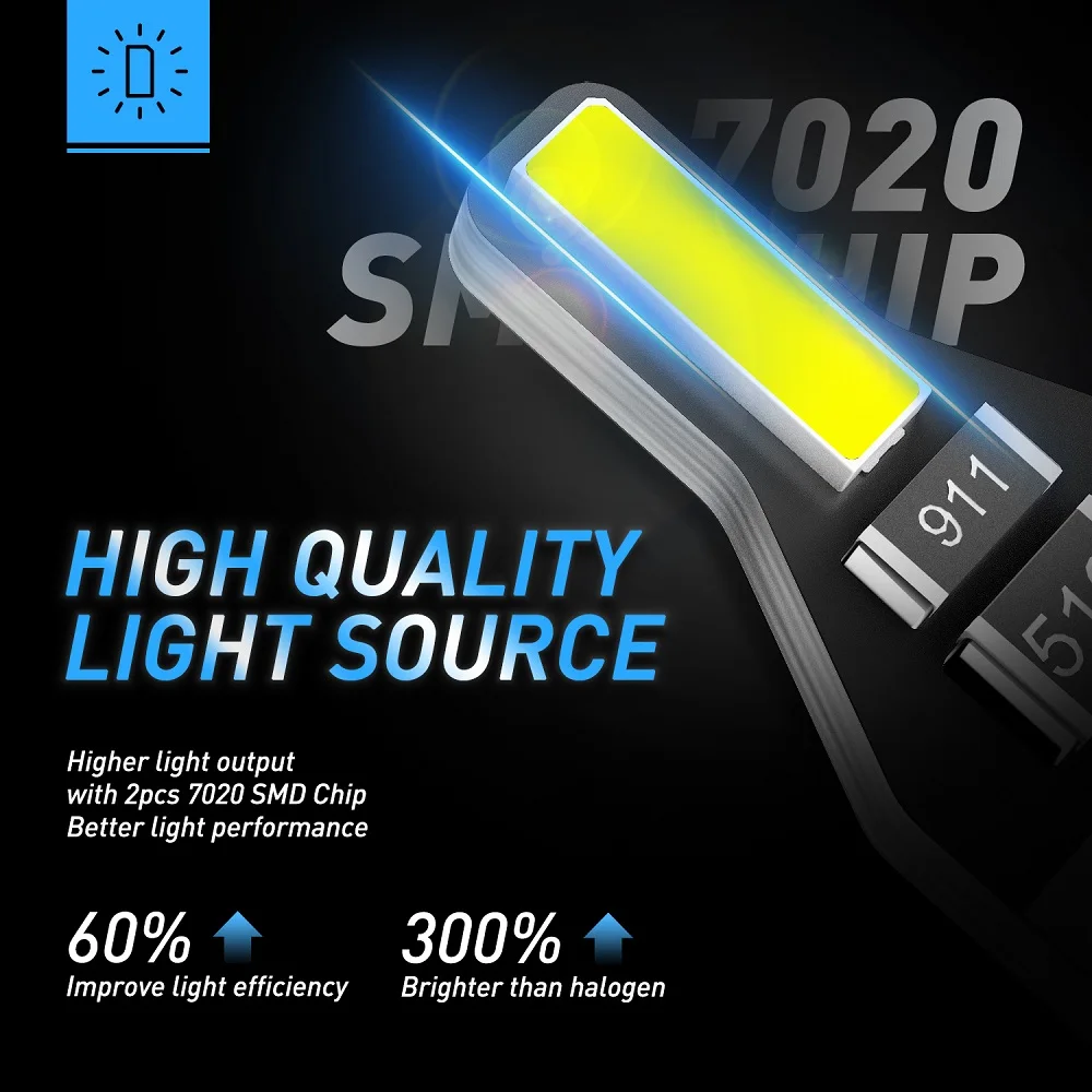 AUXITO-T10 LED W5W LED , ڵ ׸   Ʈũ   12V 7020 K ȭƮ, 168 SMD 194 2825 6000 , 10 