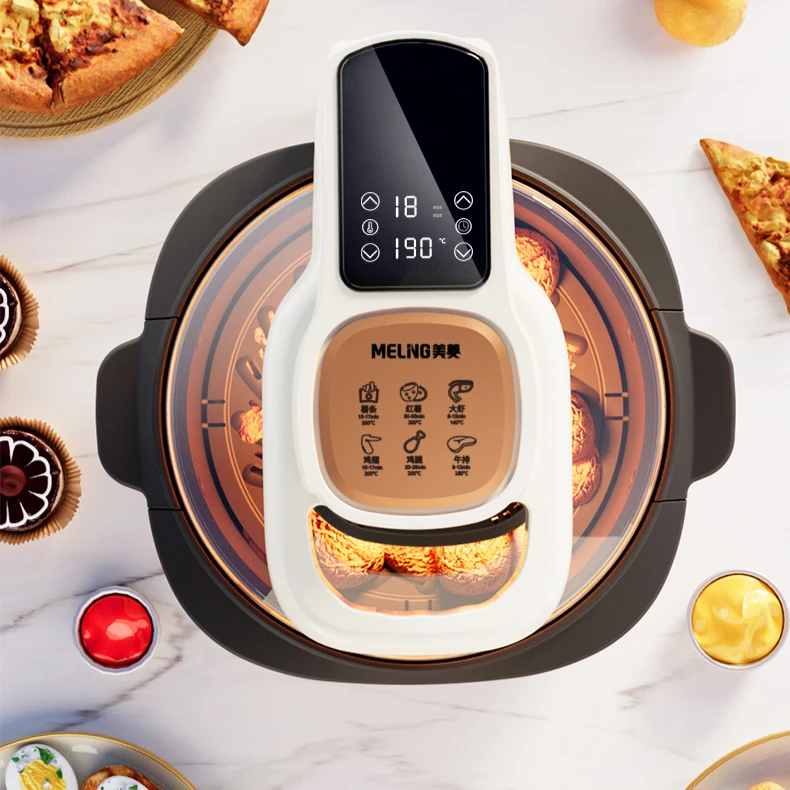 Kitchen Technology Air Fryer - Home integrated fryer. Light fat, low oil frying. Multifunction electric oven for healthy cooking 5