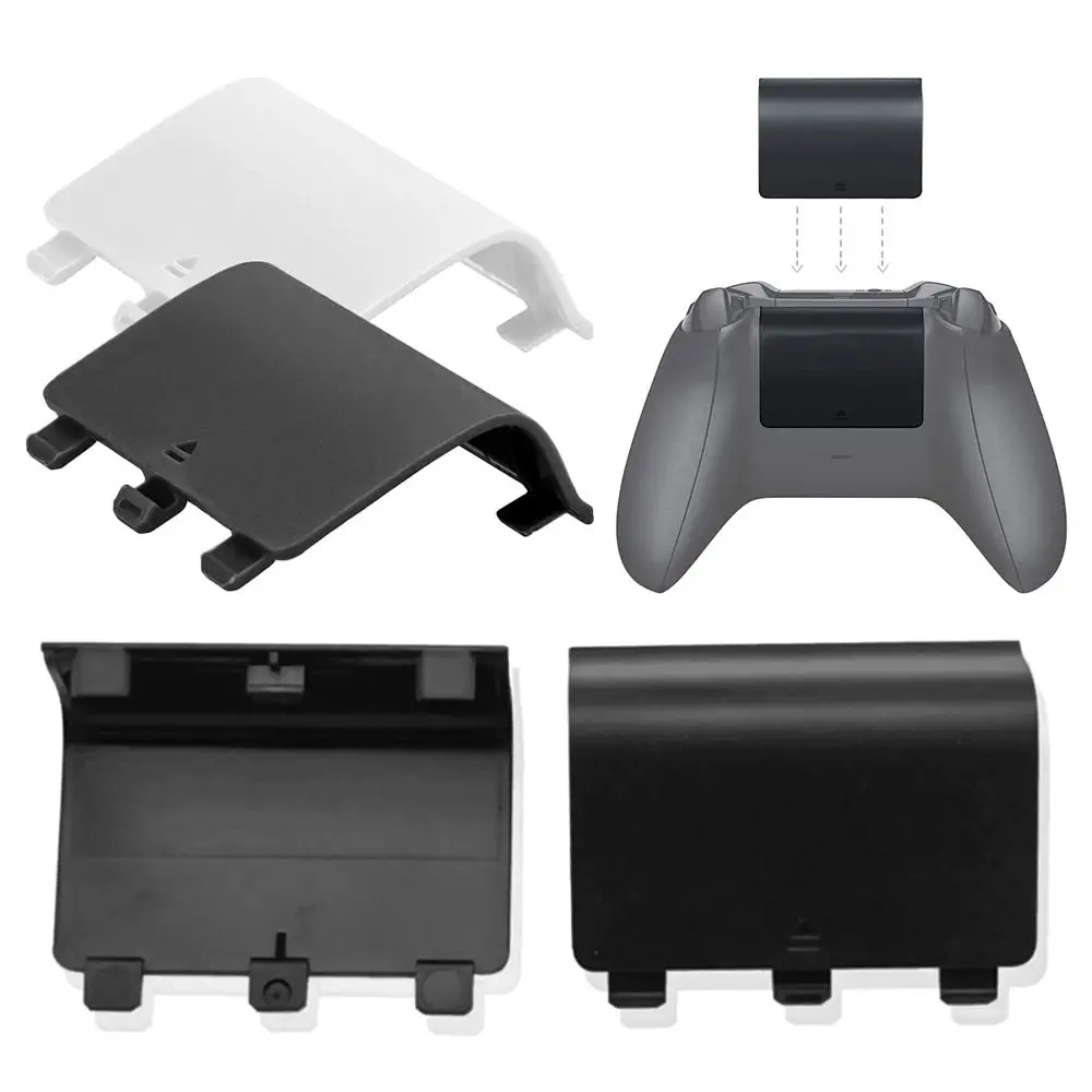 

Battery Shell Lid Back Case Cover Replacement For XBox One Wireless Controller Single Battery Shell Lid Gamepad Accessories