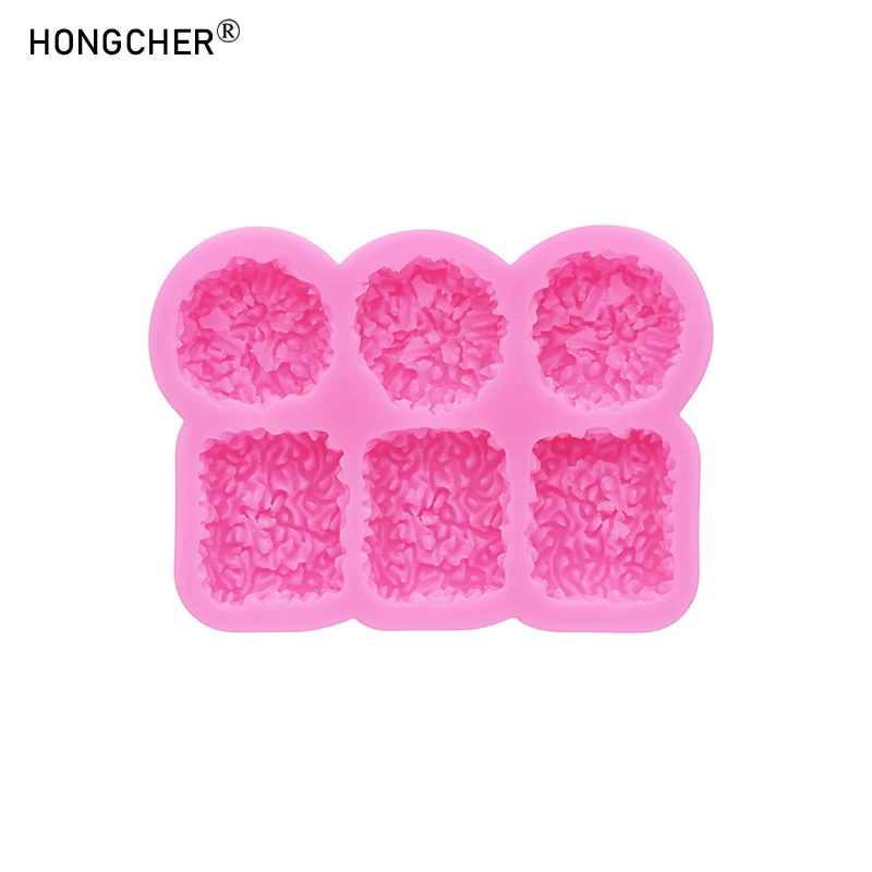 Wirbel Herz Pentagramm Runde Süßigkeiten Silikonform handgemachte DIY Haarspange Materialien Harz Zubehör Bastelform – Detail 14