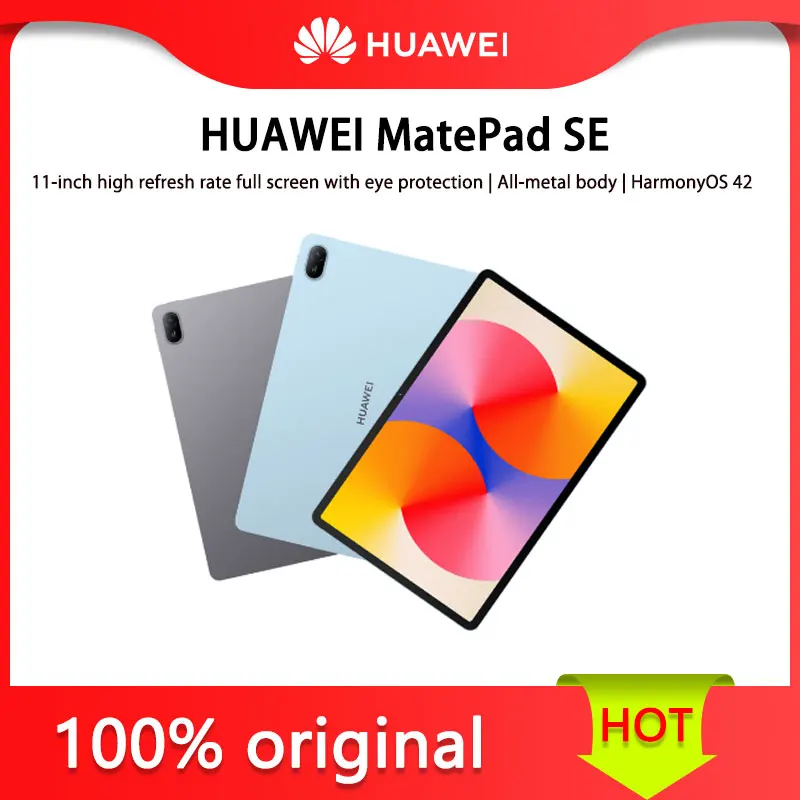 HUAWEI MatePad SE 11 дюймов с высокой частотой обновления, защита для глаз, полноэкранный полностью металлический корпус, гармония 4