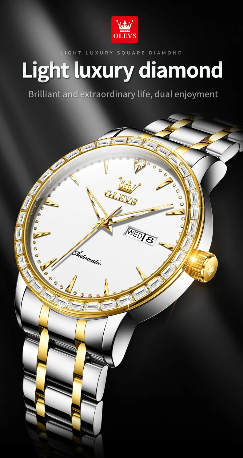 OLEVS 7019 Automatic Mechanical Watch description image