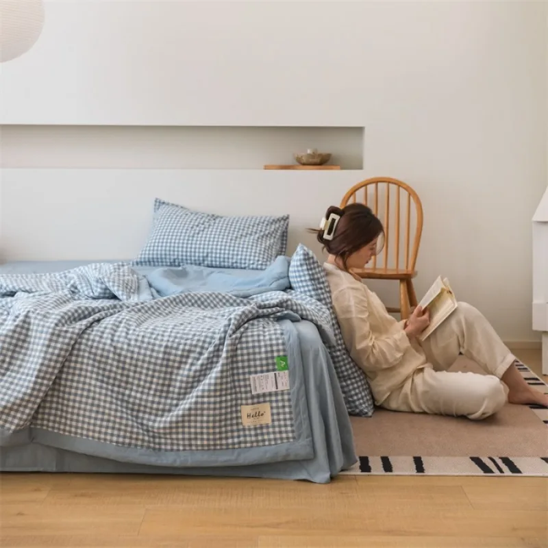 جديد مضاد للجراثيم غزل القطن مصبوغ غسلها القطن الص...