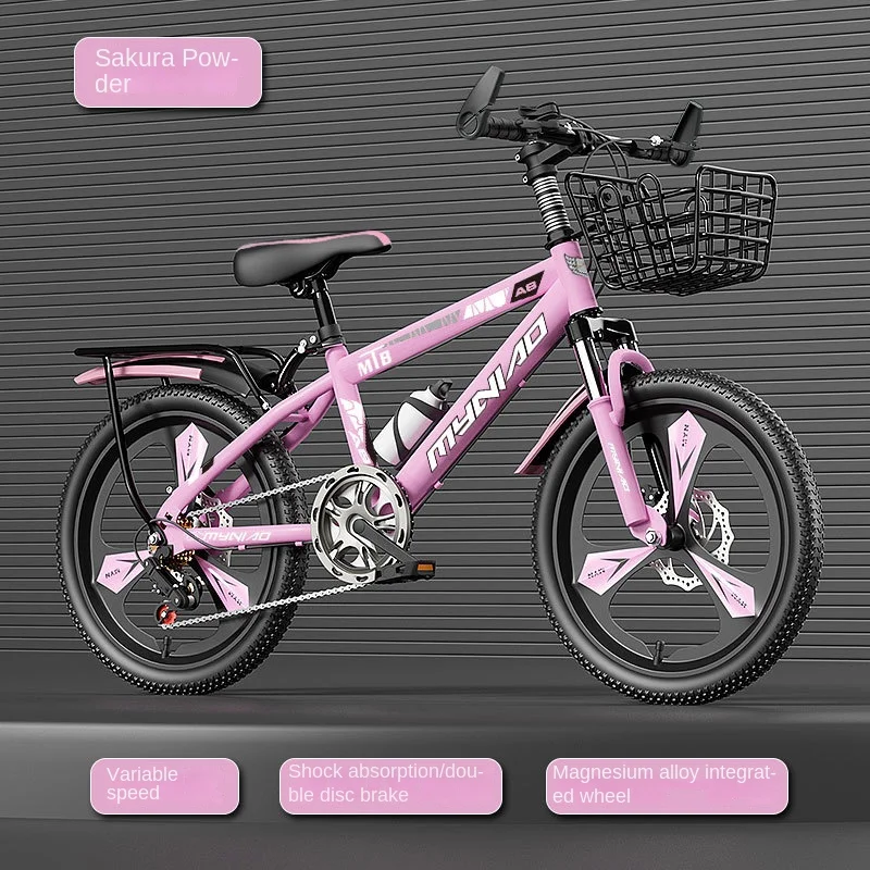Children's Bicycle 18/20/22 Inch Mountain Bike Bicycle For Boys And Girls