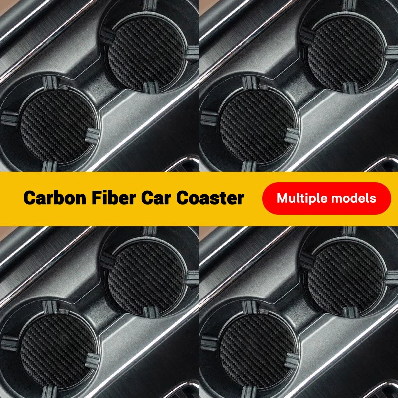 2 قطعة كوستر السيارة حامل أكواب الماء الحصير وسادة...