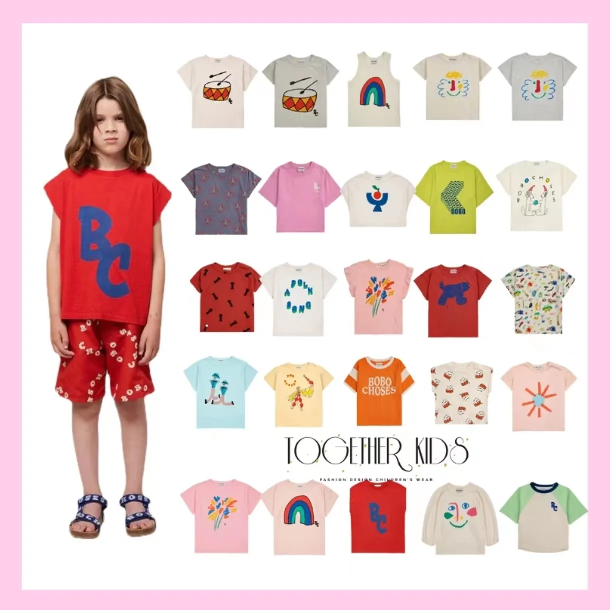 

В наличии, Детские Короткие рукава 2024BC