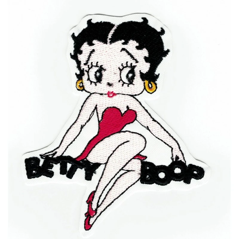 Emroidery patch BETTY BOOP 8,5 cm x 10cm| | - AliExpress