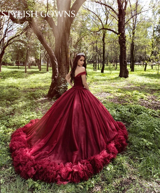 indian red princess ball gown wedding| Alibaba.com