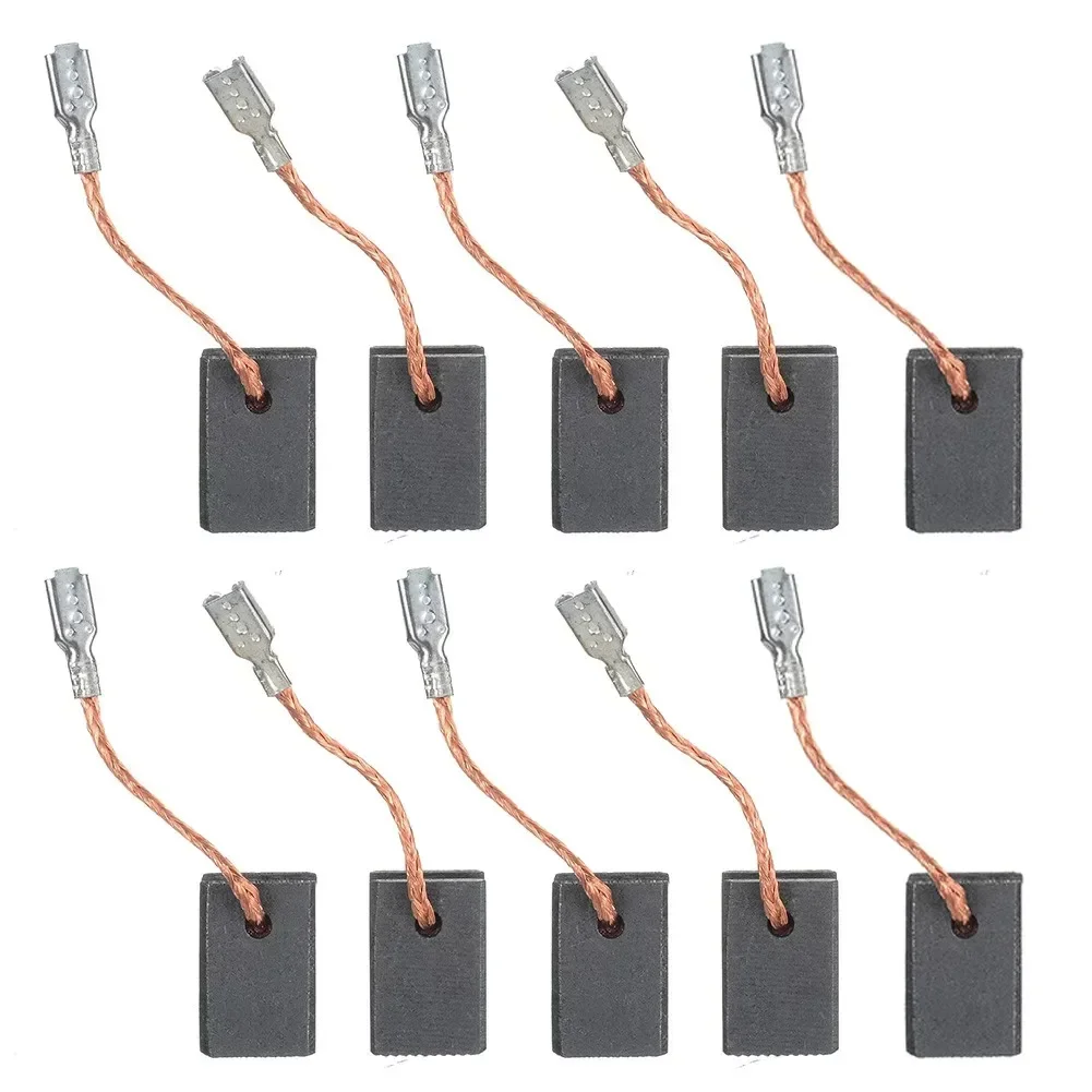 10* Carbon Brush 10pcs 5x10x17mm Carbon Equipment Fine Workmanship For GWS14-150 Metal Workshop Hot New Portable 2