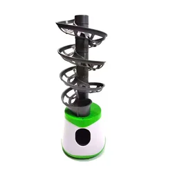 High-Quality Portable Table Tennis Ball Pitcher with Dual Power Supply (1 pitcher 6 orbits)