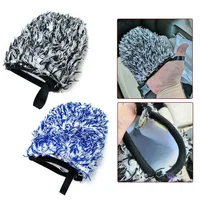 1PC Microfiber Car Washing Gloves Auto Wheel Hub Rim Cleaning Mitt Ultra-Soft Thickening Wash Glove for Car Detailing Care 2