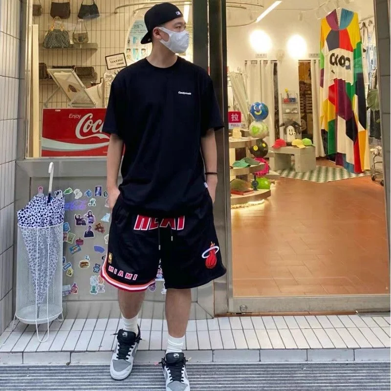 Fashion Embroidery Capris Sports Shorts American High Street Basketball Short For Men Short Summer Casual New In Short for women