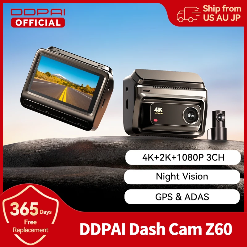 4K Triple Dash Cam 1