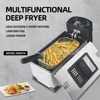 3L Automatic Electric Fryer 2000W Household Multifunctional Frying Machine Cooking Pot BBQ Tool 1