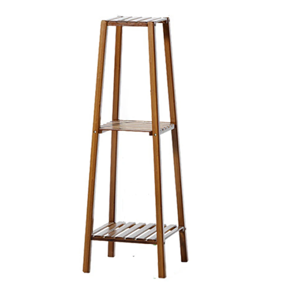 【Breeins】Vintage Tiered Indoor Plant Stand Solid Wood Display Shelf Plants Storage Decoration Home Office Outdoor