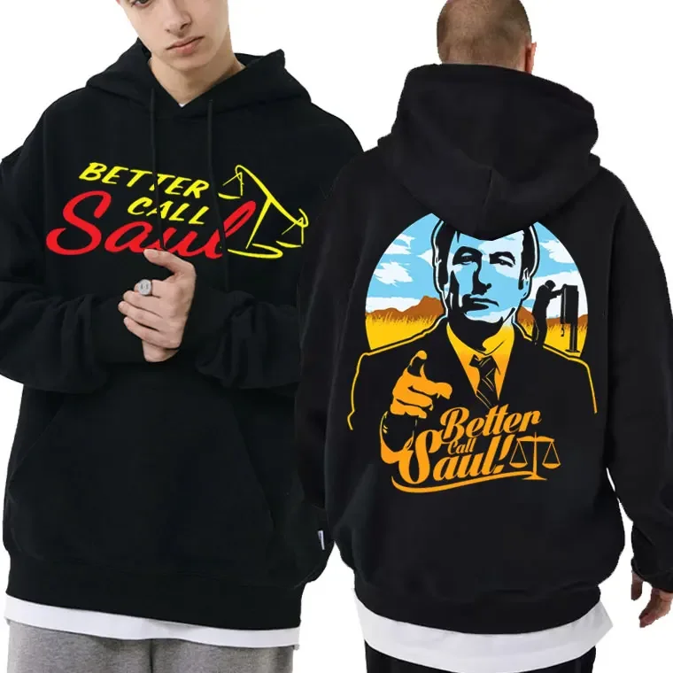 

Heisenberg Breaking Bad Hoodie Men Fleece Fashion Clothes Male Novelty Sweatshirt Better Call Saul Hoodies TV Show Fan Pullover