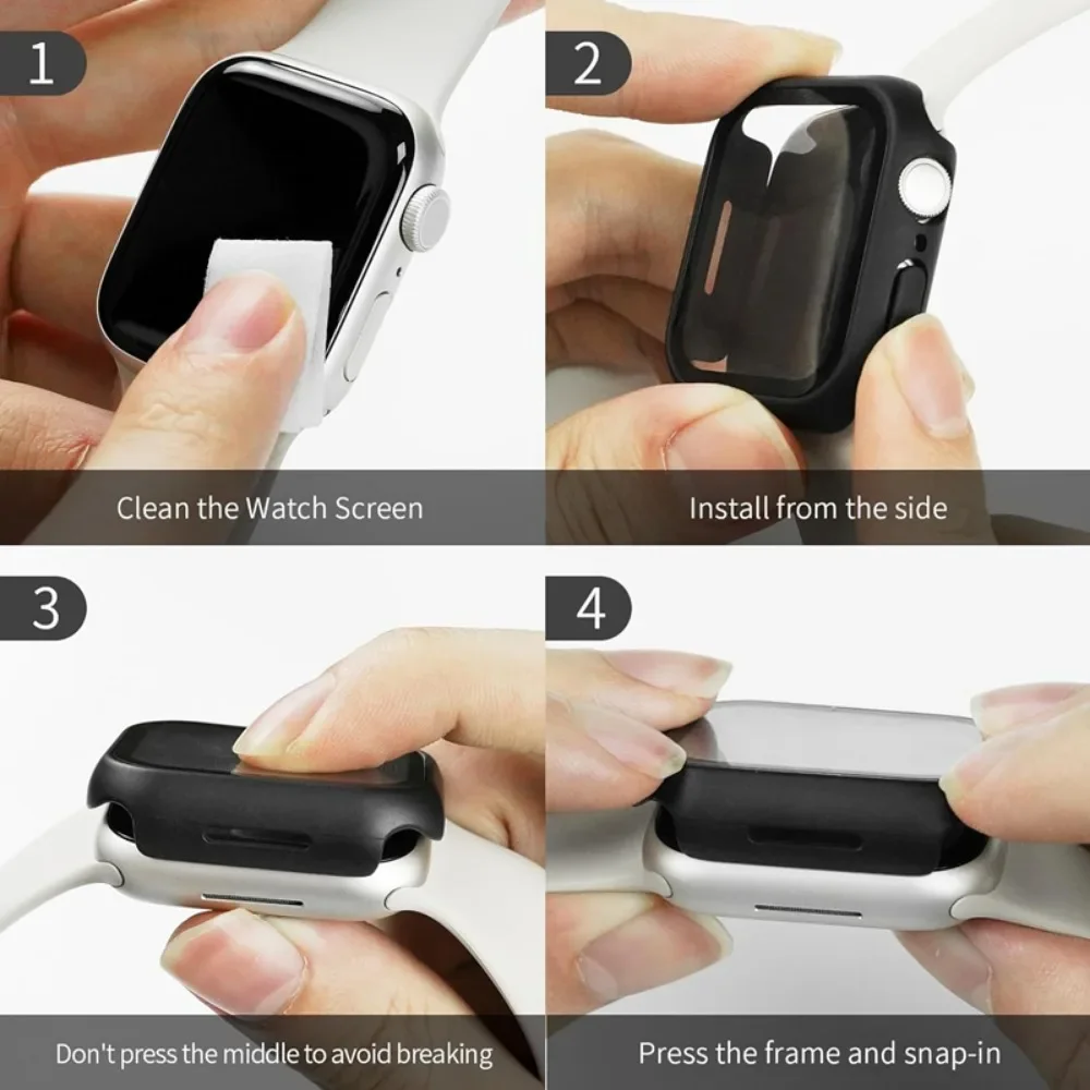 Premium Glass Cover Screen Protector Bumper
