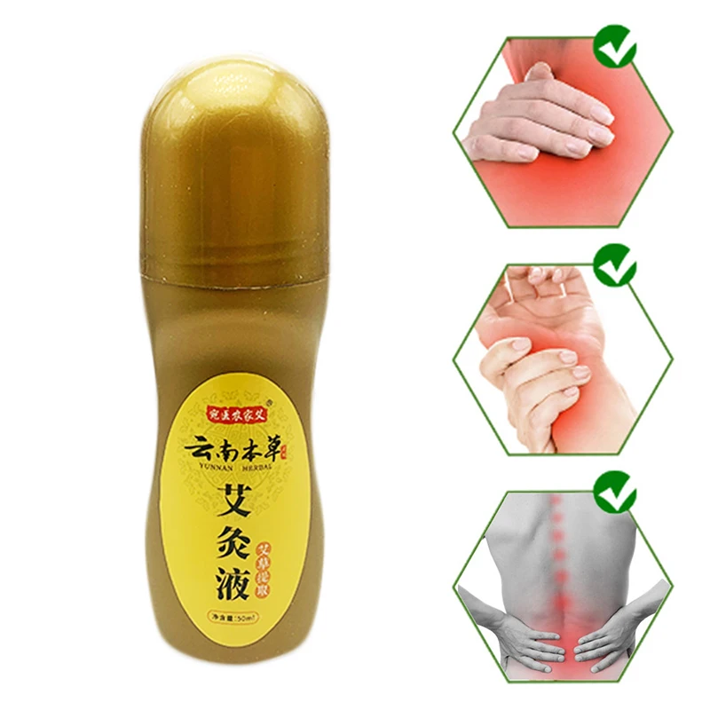 

50ml Moxibustion Liquid Effectively Relieves Frozen Shoulder Back Pain Lumbar Pain Joint Pain Numbness Of Hands And Feet