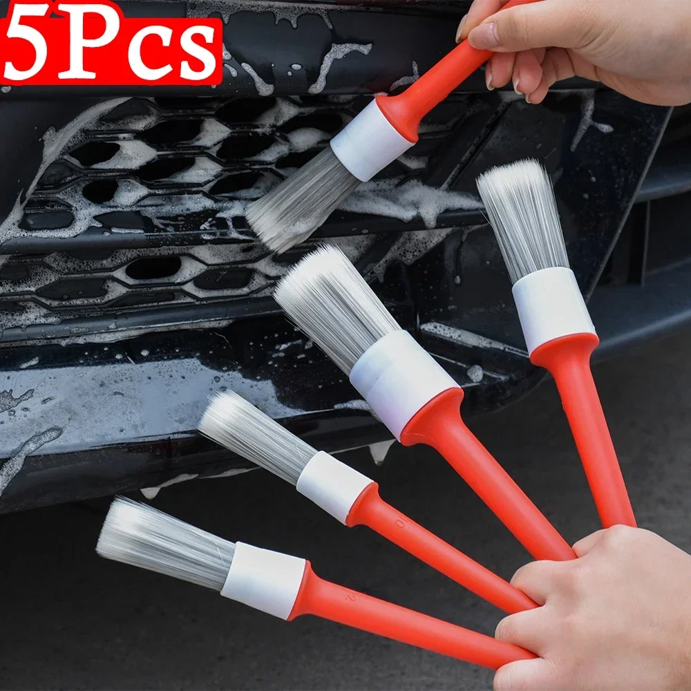 

Car Interior Cleaning Brush Detailing For Car Cleaning Detail Brush Dashboard Air Outlet Wheel Brush Sharpened Wire Brush Tools