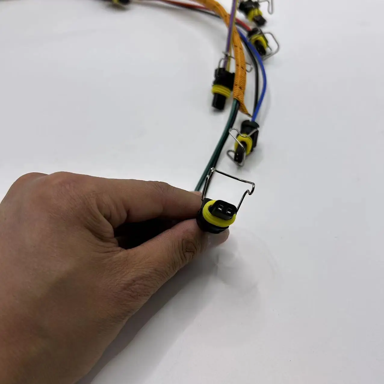 222-5917 2225917 520-1511 Fuel Injector Wiring Harness C7 Excavator Harness Fit For Caterpillar 325D 329D Car Trunk Excavator