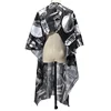 1PC Barber Tools Cutting Hair Waterproof Cloth Salon Barber Cape Hairdressing Hairdresser Apron Haircut Tool pattern Capes 6