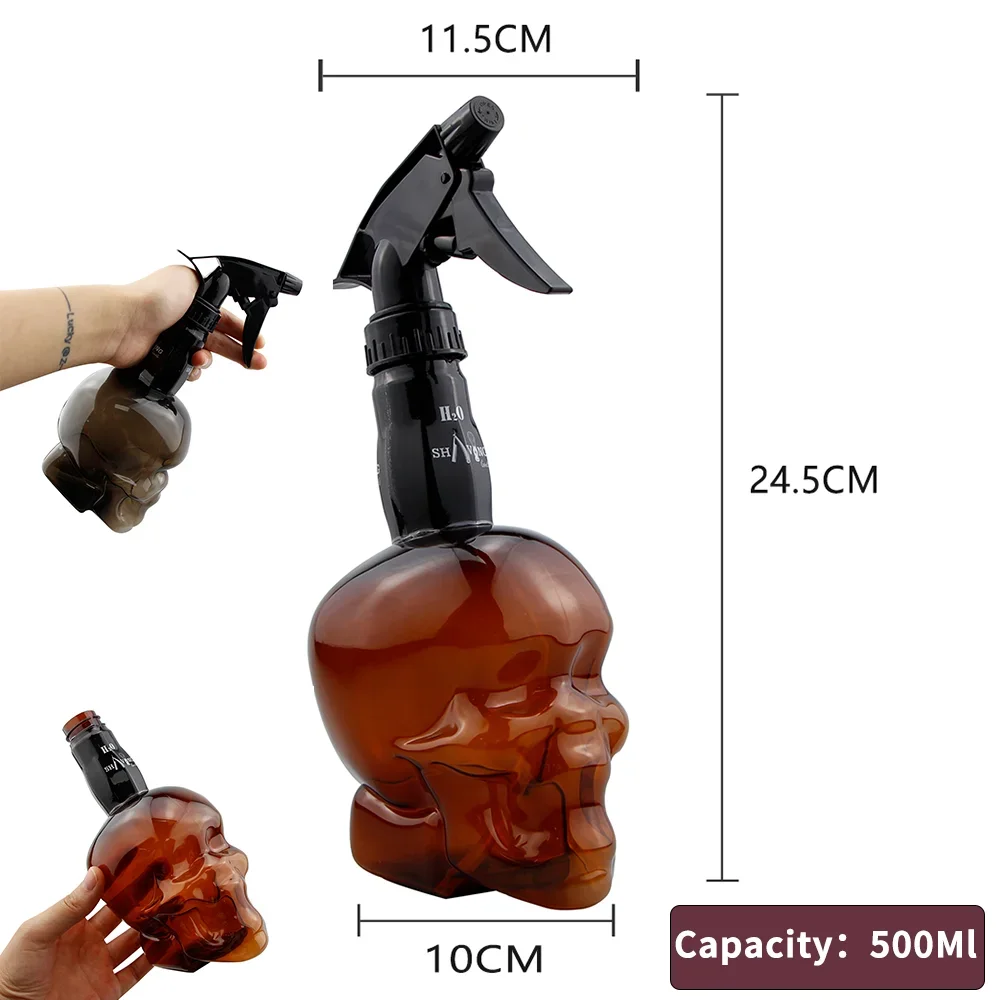 500ML Plating Hairdressing Spray Bottle Atomizer Container Barber Accessories Hair Tools Water Sprayer Hairdresser Spray Bottle