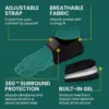 Plantar Fasciitis Gel Heel Protectors for Women & Men Heel Inserts Pads Support Cushion Achilles Tendonitis Dry Cracked Heell 4