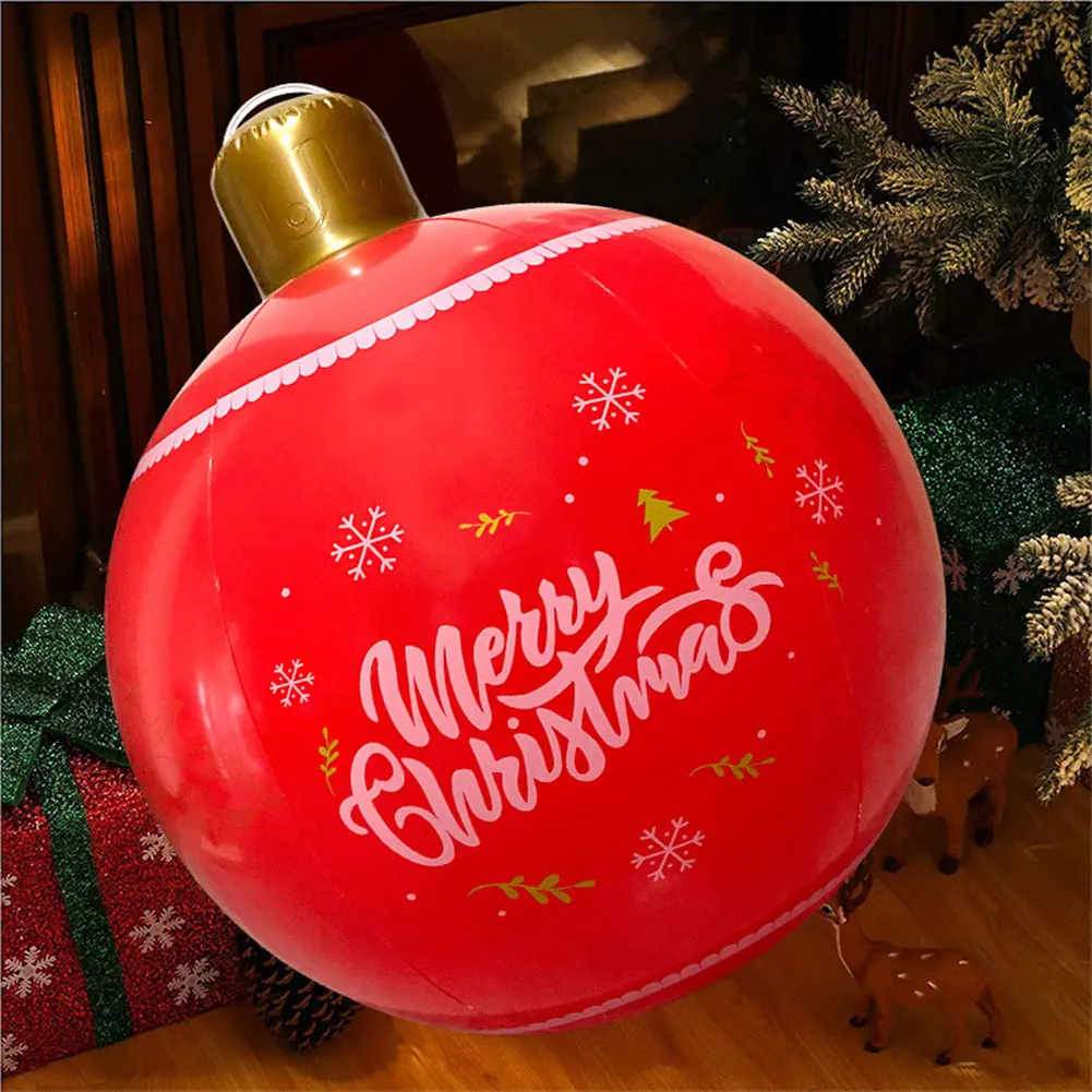 Inflatable PVC Christmas Ball Outdoor Decor