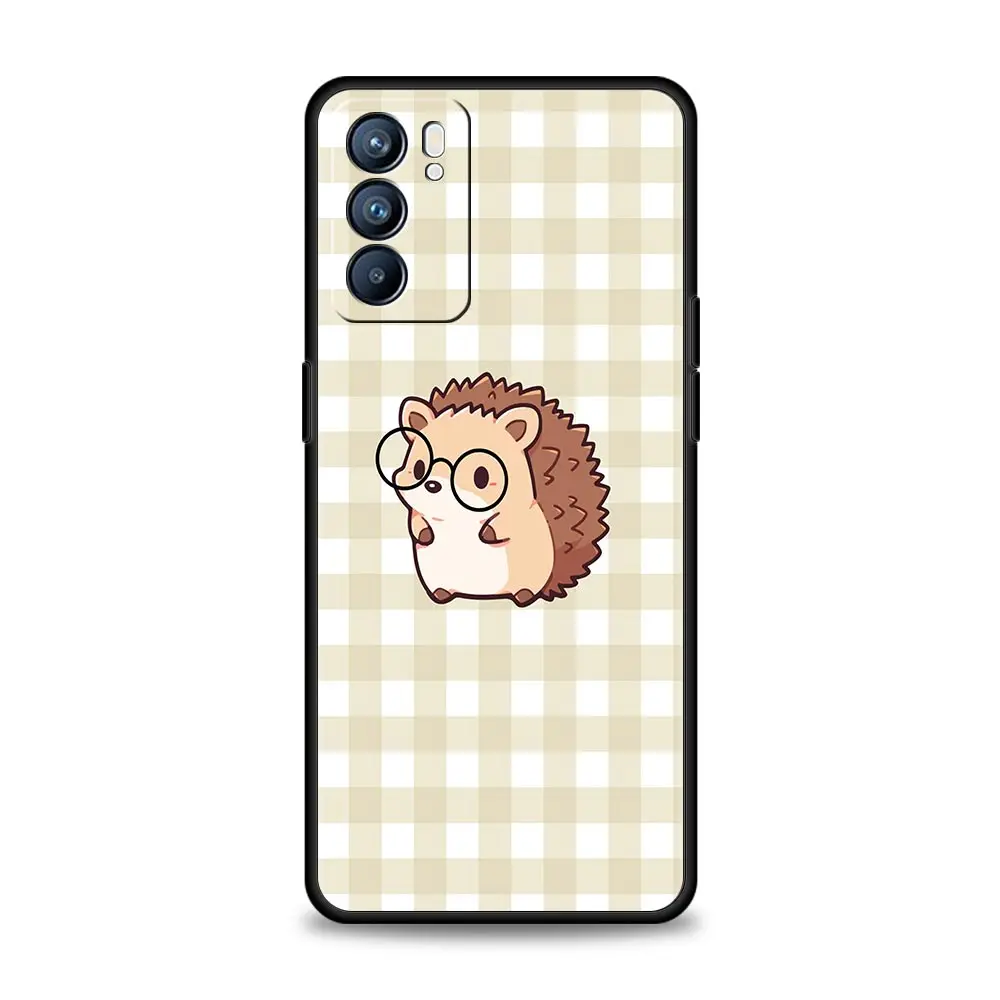 Adorable Hedgehog Design Phone Case Cover